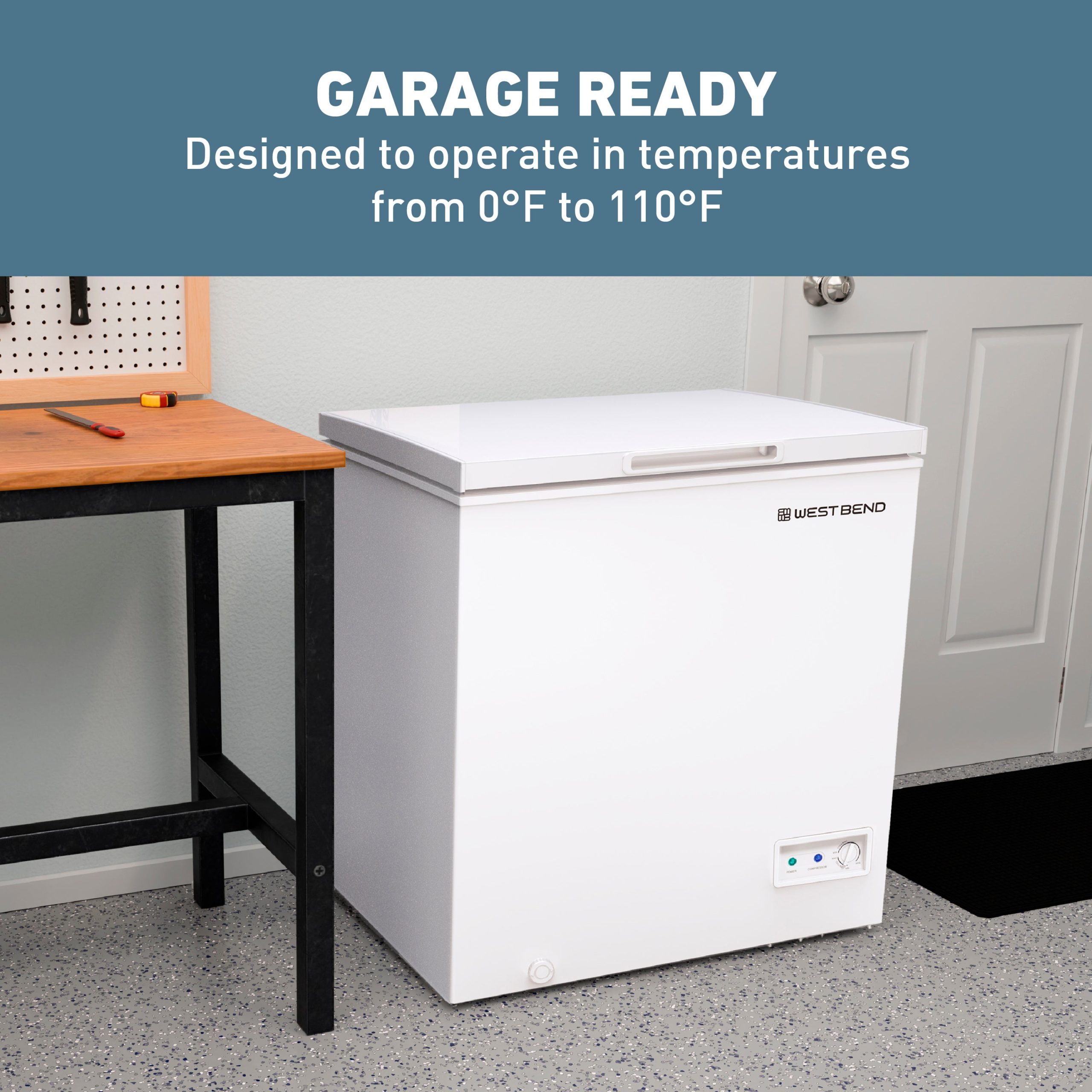 West Bend 7.0 cu. ft. Freezer Chest - Image 5