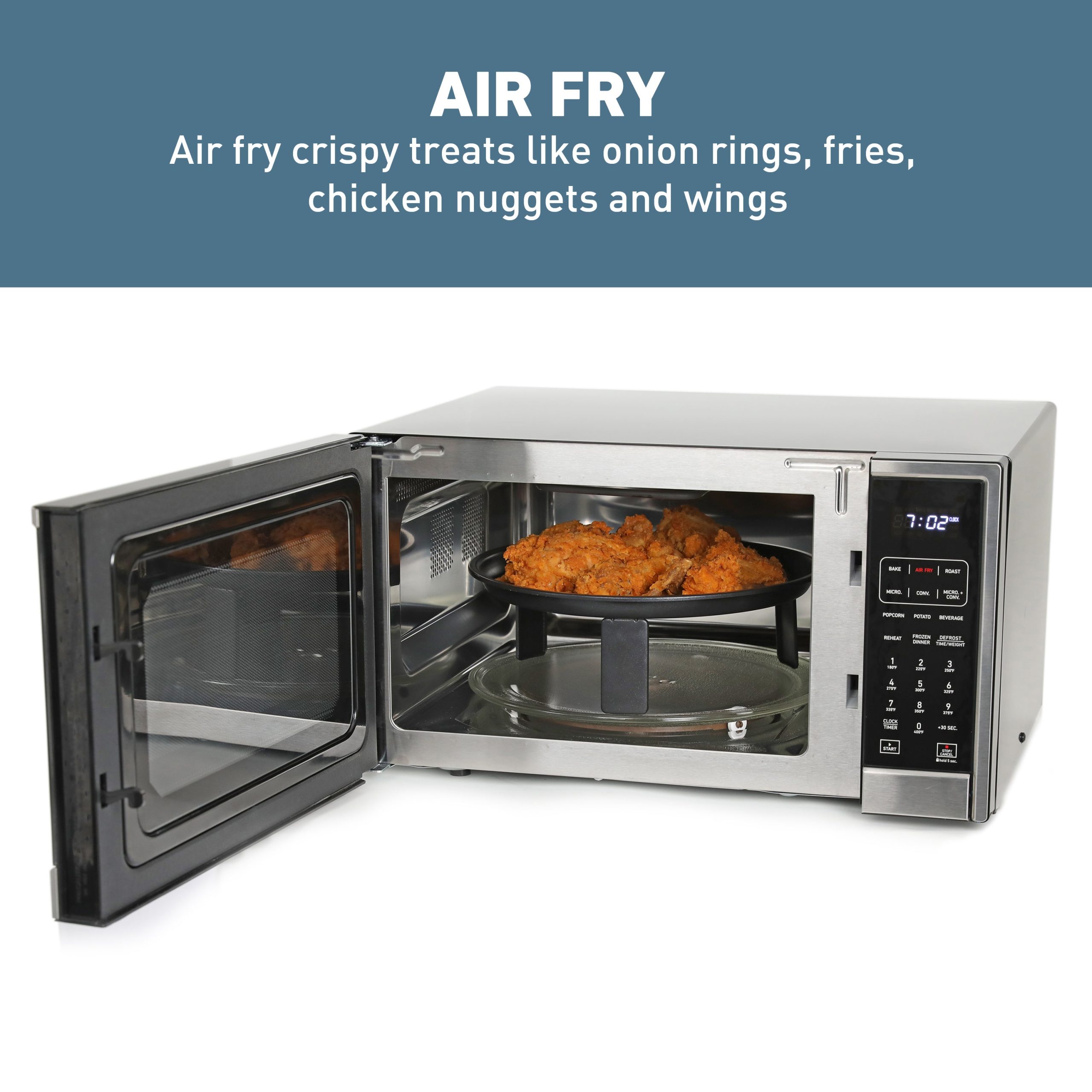 West Bend Microwave Air Fry, Convection Oven 3-in-1, 1.3 cu. ft. Capacity - Image 5