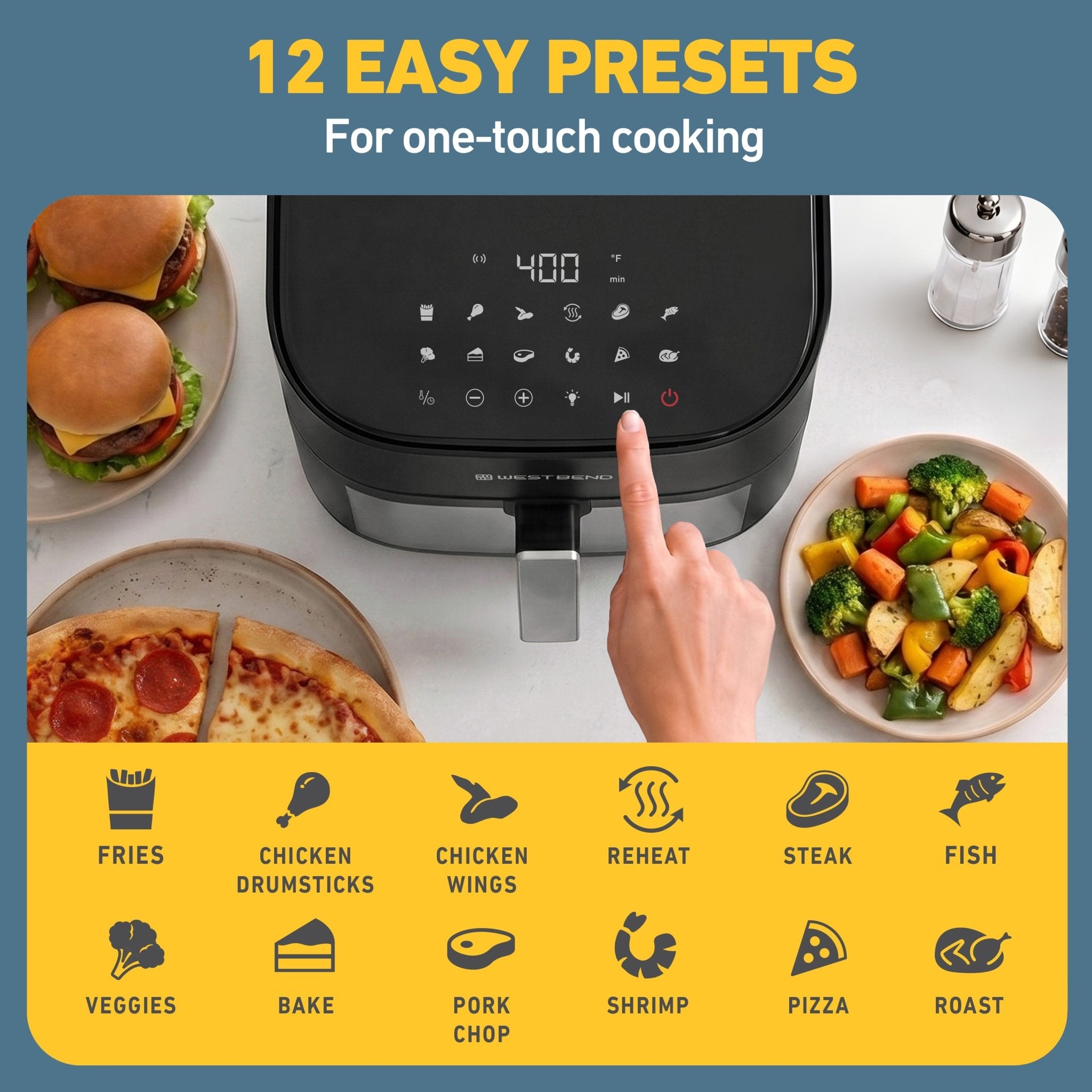 West Bend Digital Air Fryer - Image 5