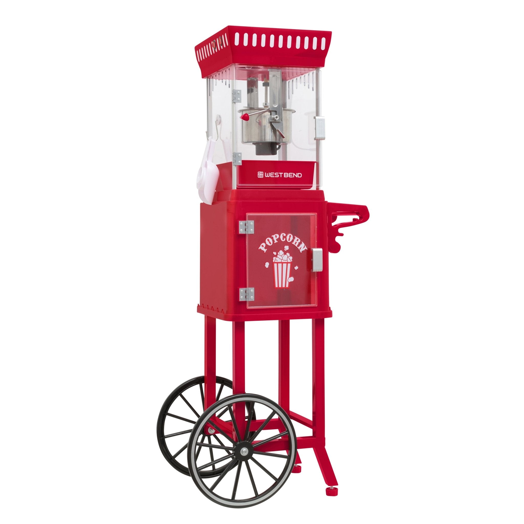 West Bend Popcorn Cart with 2.5 oz Kettle