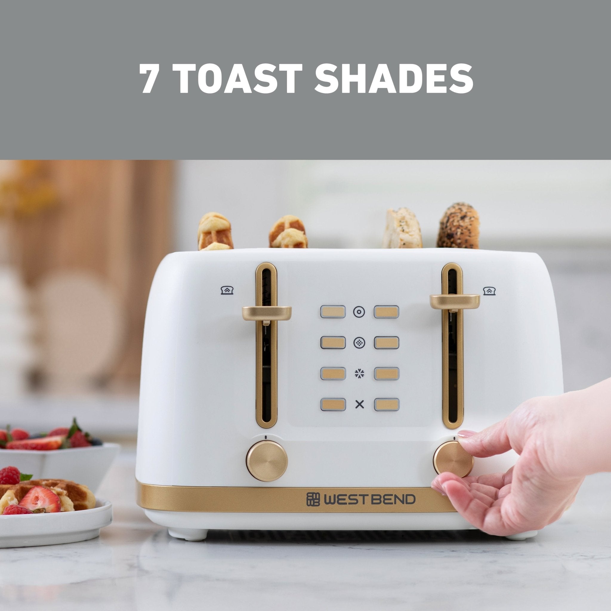 West Bend Timeless 4-Slice Toaster - Image 4
